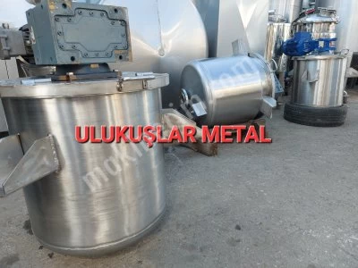 Paslanmaz Karıştırıcı Mikser Kazan Özel Üretim Deterjan Sabun Su Deposu