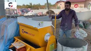 Helezonlu Kara Sıva Makinası , M-2 380 Volt Elektrikli
