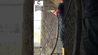 Traditional Mortar Plastering Pump , Mk-8 - Spiral Land Plastering Machine