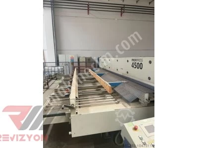 Weinig Dimter T4500 , High Frequency Solid Panel Press