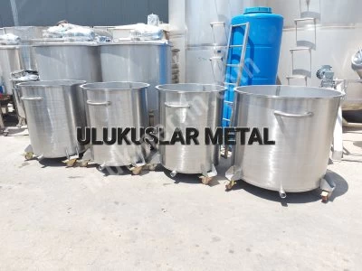 Paslanmaz Tekerlekli Boya Kazanı İmalatı