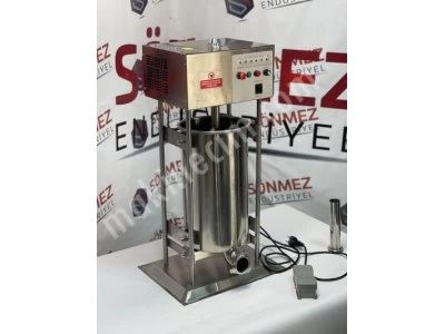 Lavion 15 Litre Elektrikli Sucuk Sosis Dolum Makinası