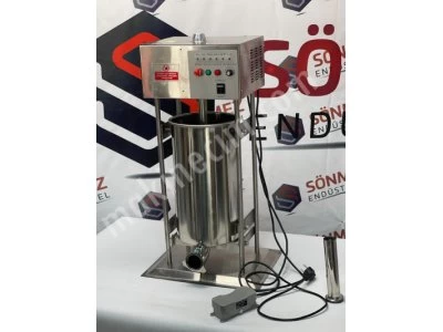 Lavion 15 Litre Elektrikli Sucuk Sosis Dolum Makinası