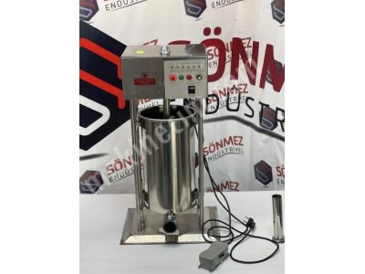 Lavion 15 Litre Elektrikli Sucuk Sosis Dolum Makinası