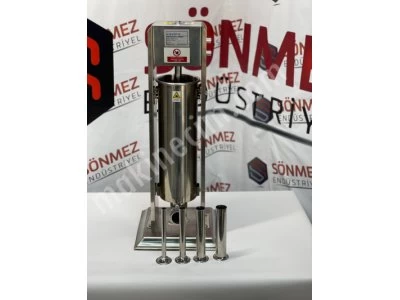 Lavion 7 Litre Dikey Sucuk Sosis Dolum Makinesi Manuel Mekanik