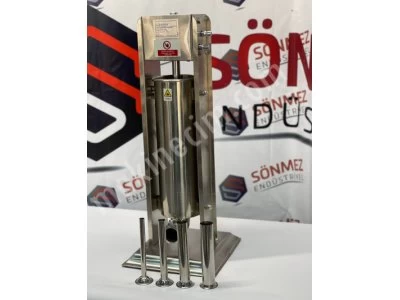Lavion 7 Litre Dikey Sucuk Sosis Dolum Makinesi Manuel Mekanik