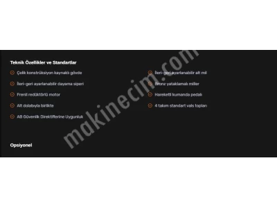 Bm-M 2,5 Motorlu Kordon Makinesi