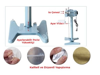 Lavion Pedallı Yapıştırma Makinesi Pfs-350