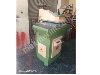 Döner Kafa Hidrolik Kesim Presi Eser Marka Deri Kumaş Tela Karton Kağıt Kesim Presi