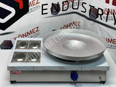 Elektrikli Tantuni Ocağı Garnütürlü 50*75 Cm 4 Garnütürlü
