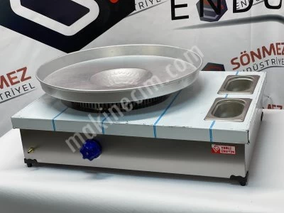 Paslanmaz Garnütürlü Tantuni Ocağı 50*70 Cm - Doğal Gazlı