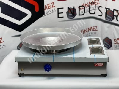 Paslanmaz Garnütürlü Tantuni Ocağı 50*70 Cm - Doğal Gazlı