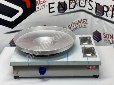 Paslanmaz Garnütürlü Tantuni Ocağı 50*70 Cm - Doğal Gazlı
