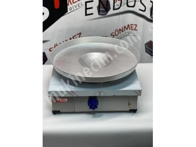 Paslanmaz Tantuni Ocağı 50*50 Cm Tepsi Dahil -Lpgli
