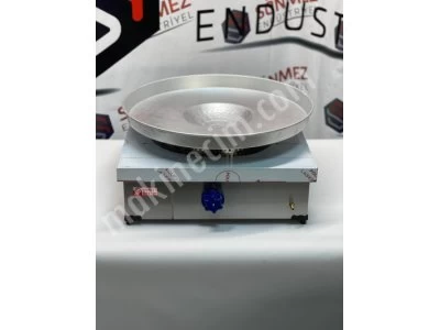 Paslanmaz Tantuni Ocağı 50*50 Cm Tepsi Dahil -Lpgli