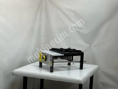 İnoxmaster Tekli Lokanta Ocağı Kısa Ayak Ce Belgeli Doğalgazlı
