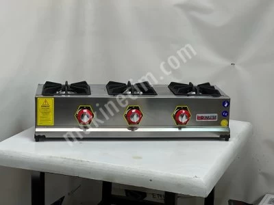 İnoxmaster 3'Lü Mini Ocak Ce Belgeli Lpgli Tüplü