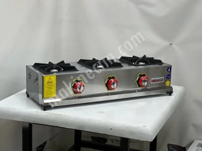 İnoxmaster 3'Lü Mini Ocak Ce Belgeli Lpgli Tüplü