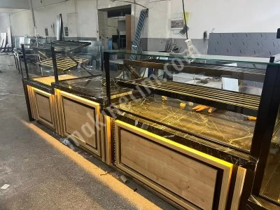 Pasta Dolabı Poğaça Börek Tatlı Unlu Mamüller Vitrin Dolabı