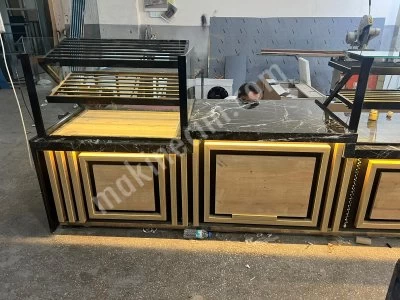 Pasta Dolabı Poğaça Börek Tatlı Unlu Mamüller Vitrin Dolabı