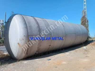 Paslanmaz 105 Tonluk Krom Tank Depolama Tankı Su Deposu