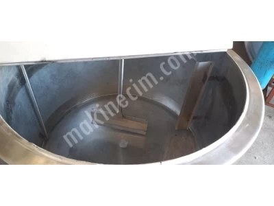 Süt Pişirme Tankı 500 Kg
