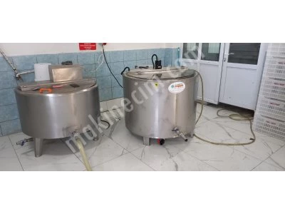 Süt Pişirme Tankı 500 Kg