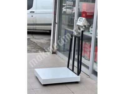 Türk-Ter 70 X 80 Akülü Elektronik Baskül 500 Kg Kapasiteli