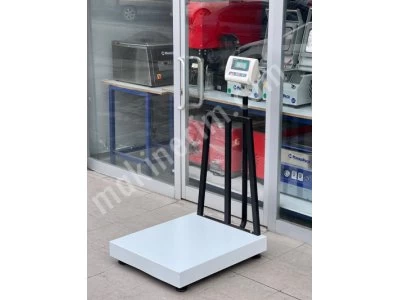 Türk-Ter 70 X 80 Akülü Elektronik Baskül 500 Kg Kapasiteli