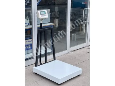 Türk-Ter 70 X 80 Akülü Elektronik Baskül 500 Kg Kapasiteli