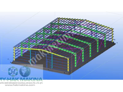 Çelik Konstrüksiyon Fabrika Panel Kapatma Sistemleri