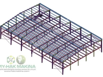 Çelik Konstrüksiyon Fabrika Panel Kapatma Sistemleri
