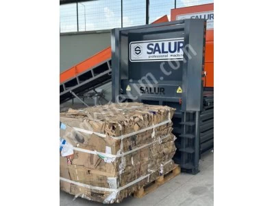 Slr 50 Tn Ön Kapaklı Yatay Balya Pres