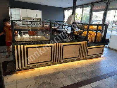 Poğaça Börek Simit Unlu Mamüller Vitrin Dolabı