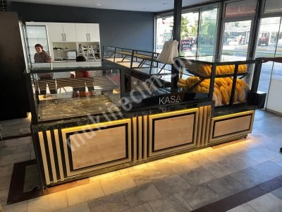 Poğaça Börek Simit Unlu Mamüller Vitrin Dolabı