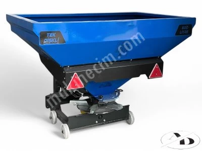 600 Lt Tek Disk Gübre Serpme Makinesi