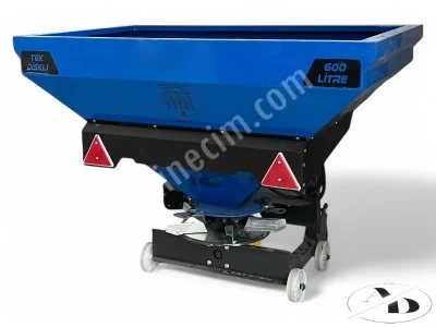 600 Lt Tek Disk Gübre Serpme Makinesi