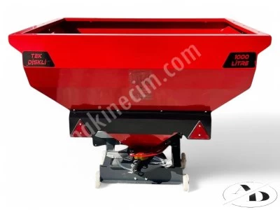 1000 Lt Tek Disk Gübre Serpme Makinesi - Fırfır