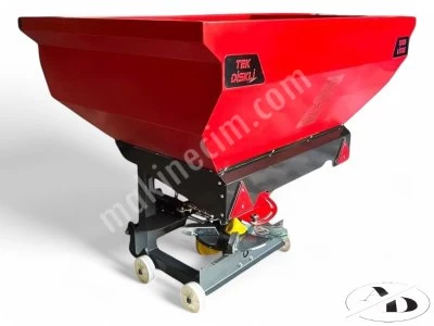 1000 Lt Tek Disk Gübre Serpme Makinesi - Fırfır