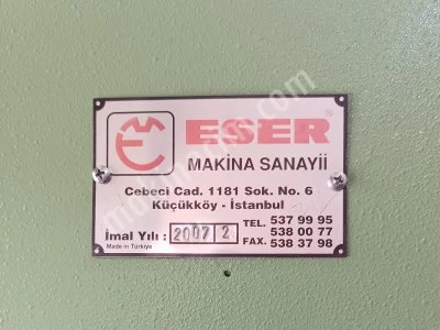 Deri Kesim Presi Eser Marka Gezer Kafa Hidrolik Pres