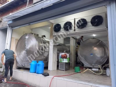 Süt Sogutma Tankı 10 Tonluk