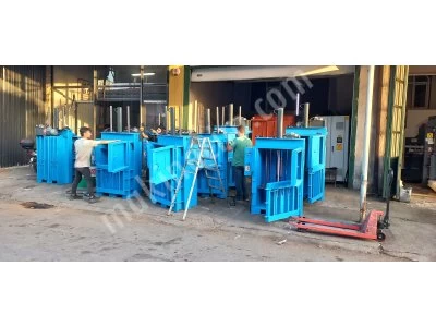 Hidrolik Kağıt Karton Naylon Presleme Maķinesı