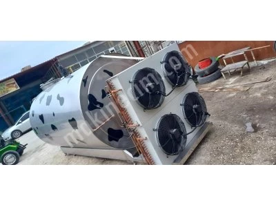 6 Tonluk Süt Soğutma Tankı