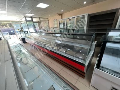 5 Metre Temiz Kasap Market Şarküteri Reyon Dolabı