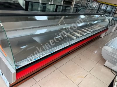 5 Metre Temiz Kasap Market Şarküteri Reyon Dolabı