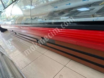 5 Metre Temiz Kasap Market Şarküteri Reyon Dolabı