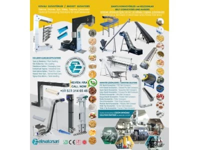 Elek İmalatı Arpa, Buğday, Ayçekirdeği, Fasulye, Nohut, Susam Baharat Eleme