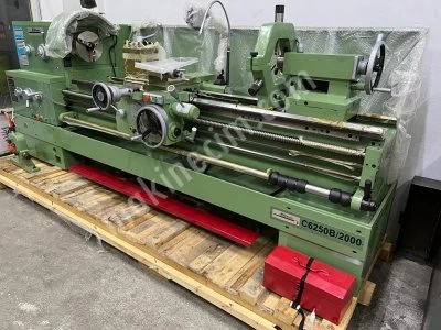 Sıfır - Kaida Marka C6250B - 2 Metre Torna Tezgahı - Yüksek Kalite