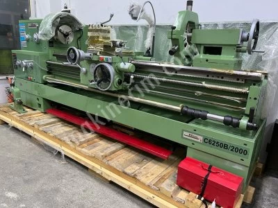 Sıfır - Kaida Marka C6250B - 2 Metre Torna Tezgahı - Yüksek Kalite