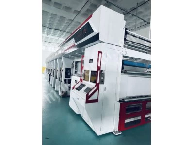 Rotogravür Tifdruk 8 Renkli Baskı Makinesi